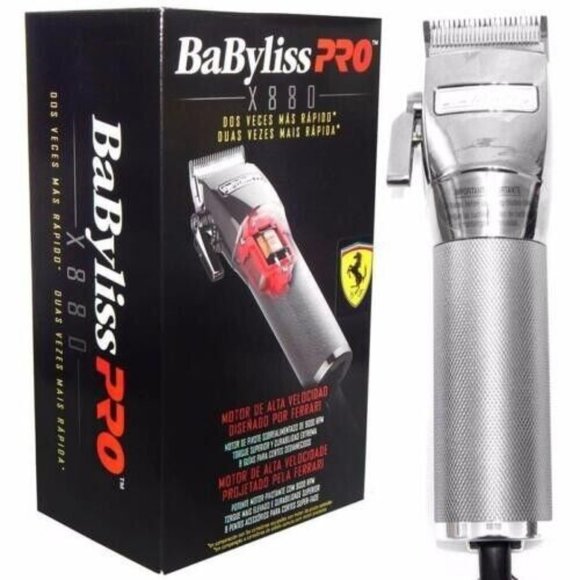 BaByliss Pro x880 Double the Speed Ferrari Designed High Speed Engine Clipper Shaving